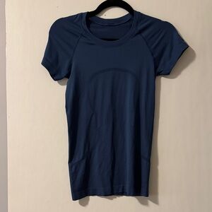 Lululemon Blue Short Sleeve Swiftly Tech Tee
